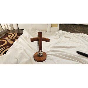 Handmade wooden cross